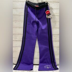 NHL Reebok Hockey Youth Kids Girls Size 10/12 Med Pants Purple Los Angeles Kings